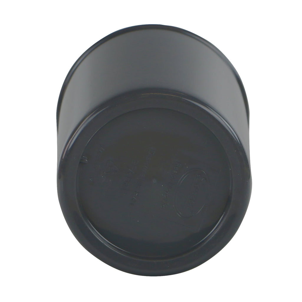 Large Plastic Utensil Holder, Charcoal
