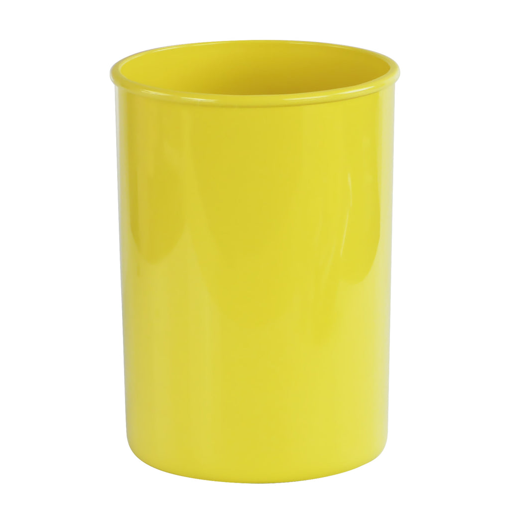 Large Plastic Utensil Holder, Lemon
