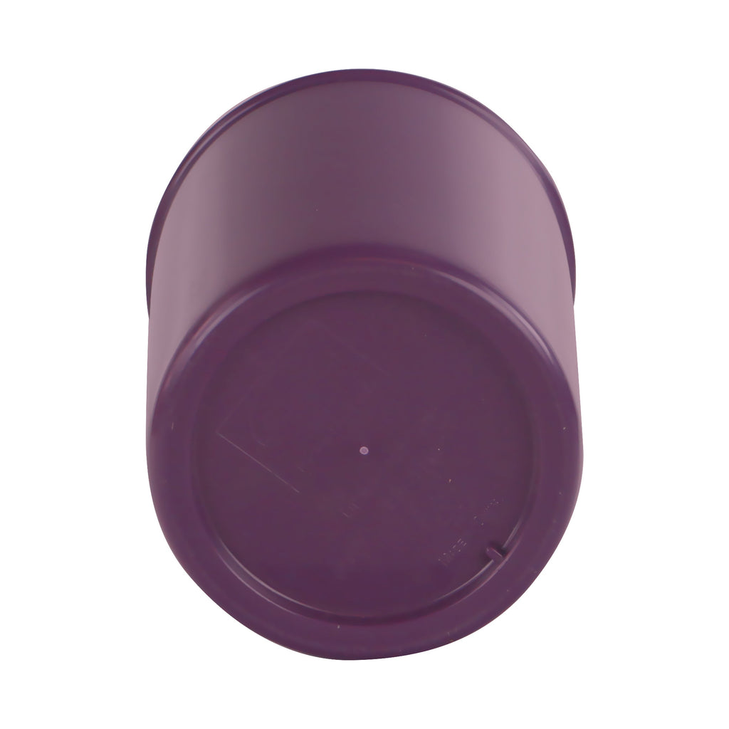 Large Plastic Utensil Holder, Plum