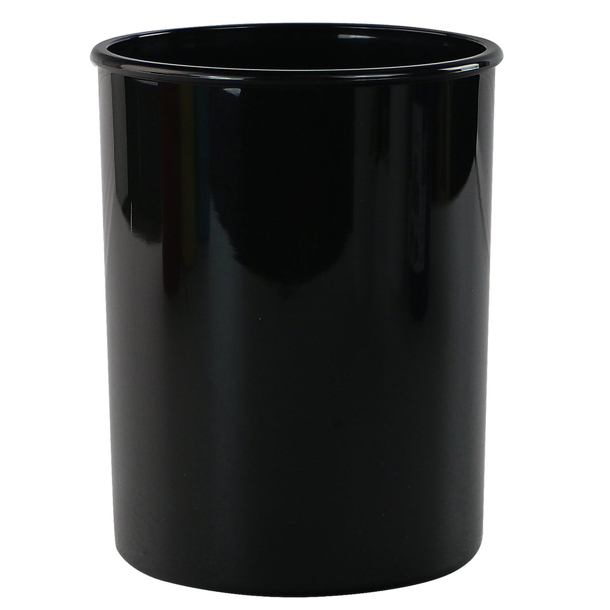 Mini Plastic Utensil Holder, Black