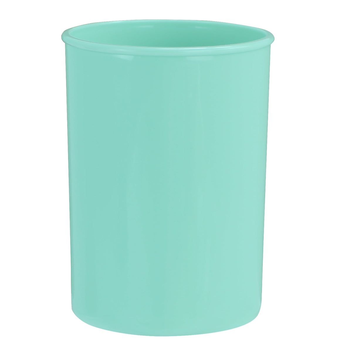 Large Plastic Utensil Holder, Seafoam