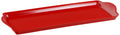 Reston Lloyd Melamine Plastic Tidbit Tray, BPA-Free, Food Safe, Multipurpose Platter  Serving Tray, Bathroom/Table Organizer,  Red