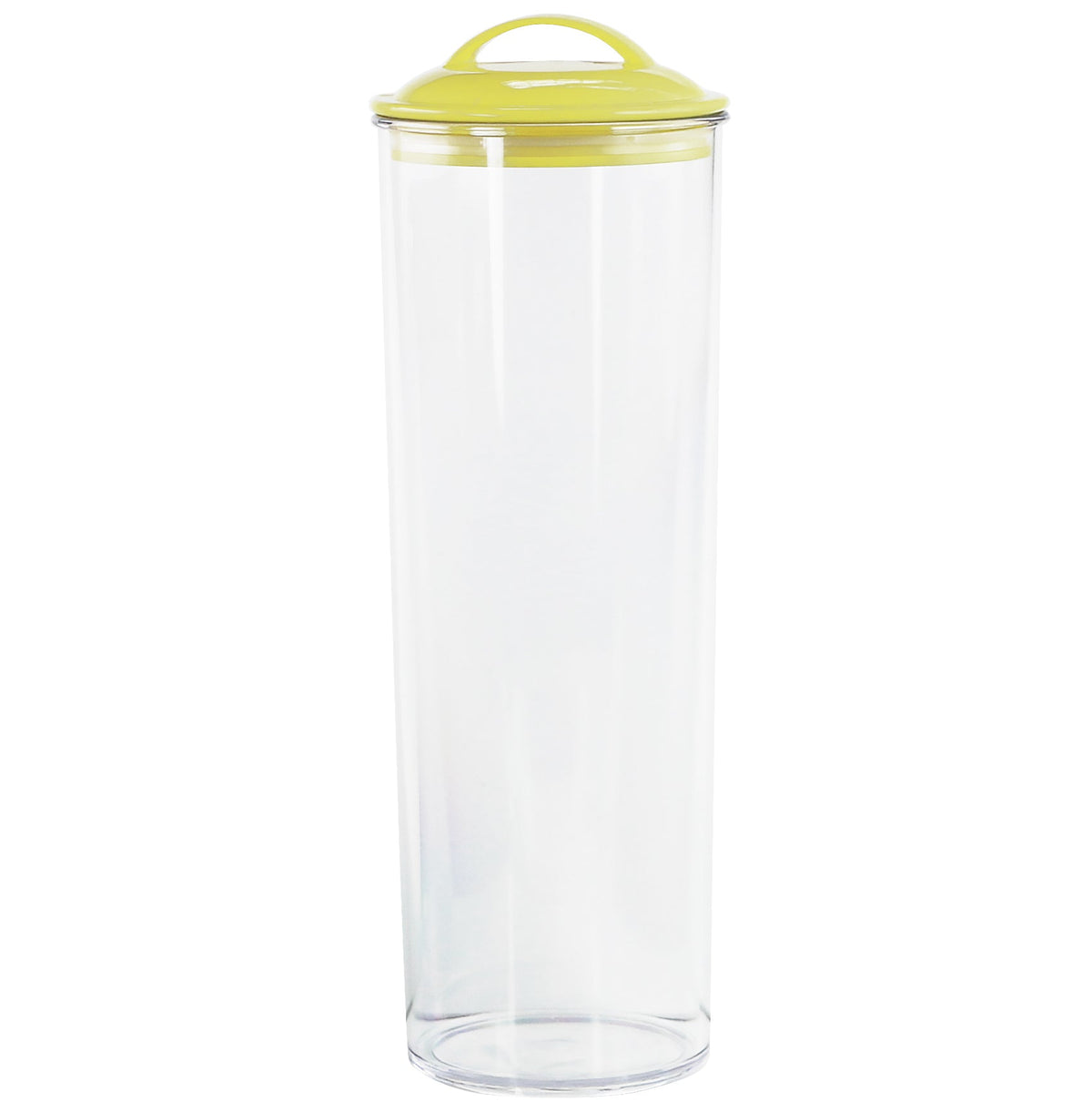 Reston Lloyd Spaghetti/Pasta Acrylic Canister with Air Tight Lid - Lemon