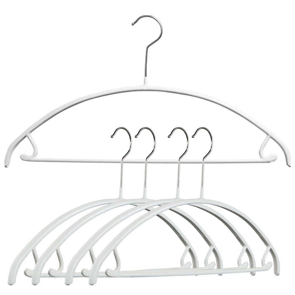 Euro, 36-U, Pant Bar/Skirt Hook Hanger Narrow Version, White