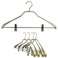 BodyForm, 42-LK, Pant Bar with Clips, Gold