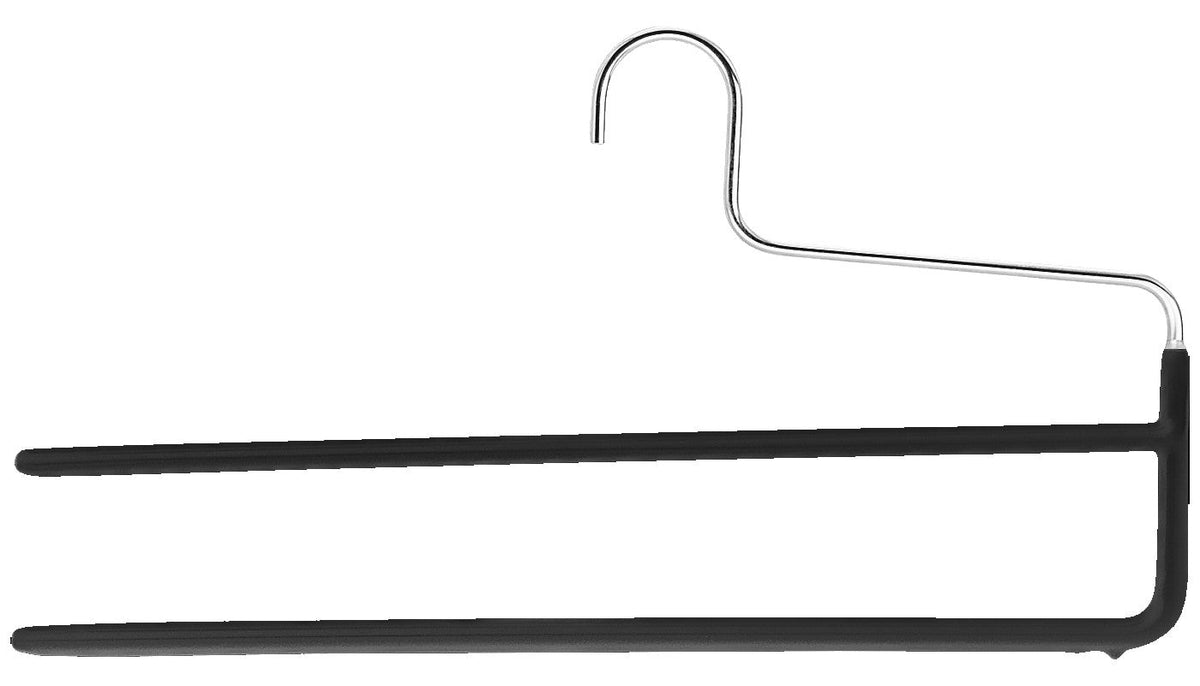 Trouser Hanger, KH-2, Double Rod, Black