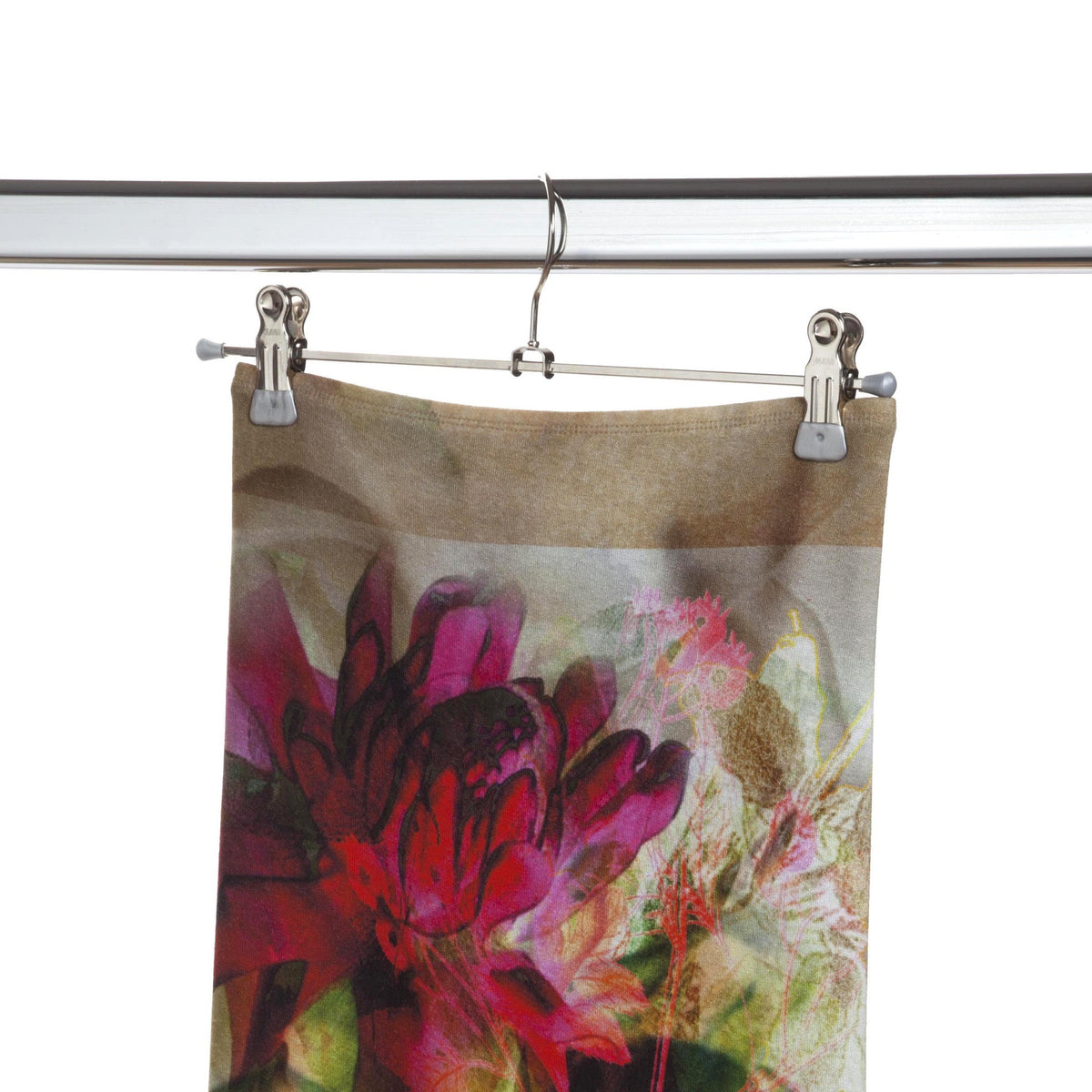 16" Pant Hanger, K-40D, Silver