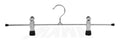 15¾" Pant Hanger with Extra Large Clips, K-40DG, Black
