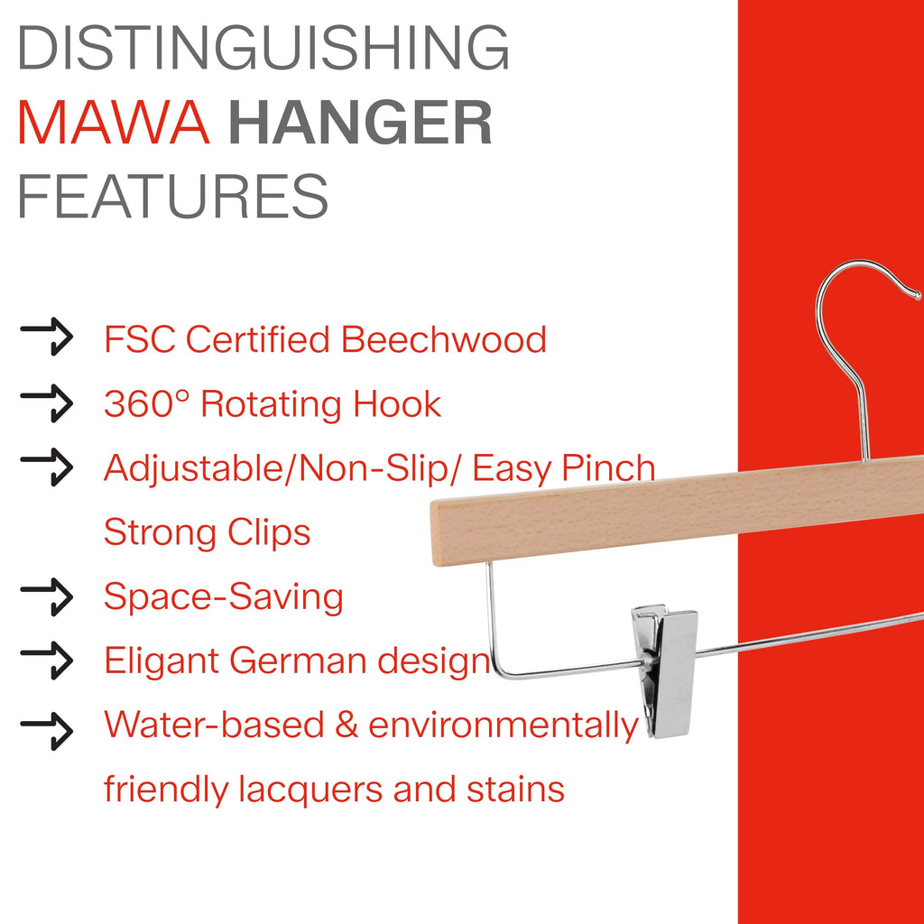 Metropolis Series, Pant/Skirt Clip Hanger, Natural
