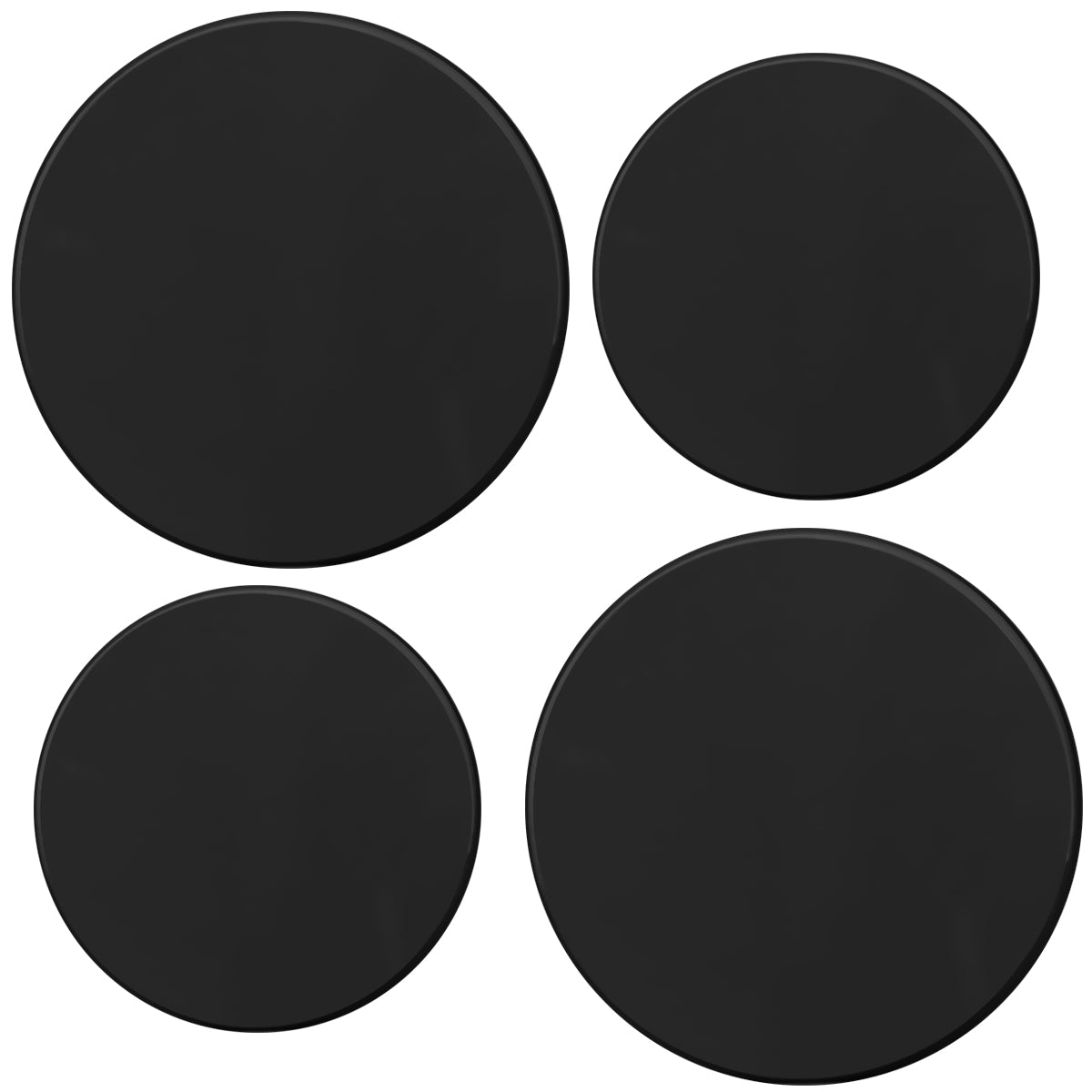 Calypso Basics by Reston Lloyd, Tin Burner Cover Set, Black