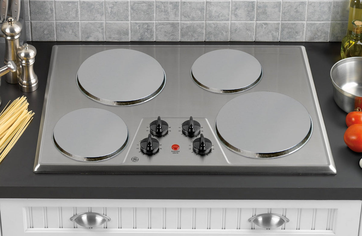 Tin Burner Cover Set, Stainless Steel