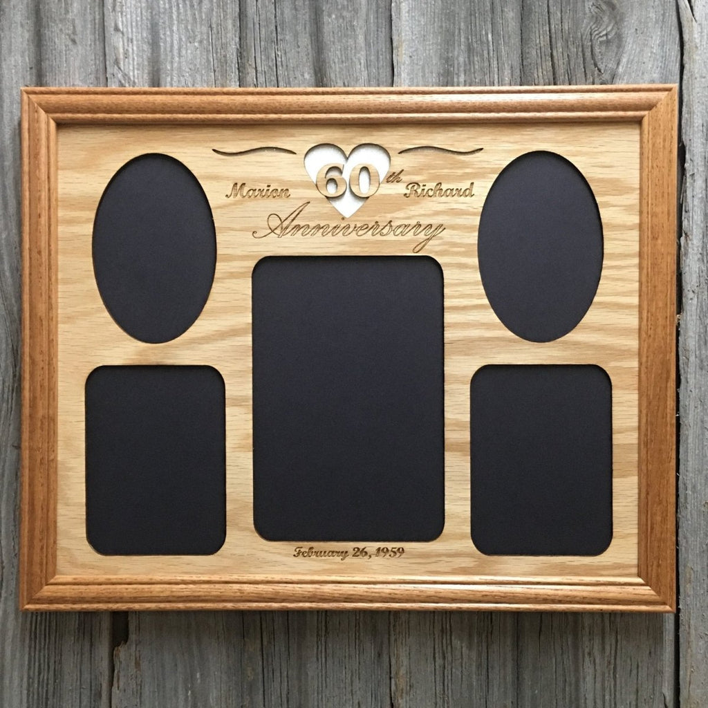 60th Anniversary Picture Frame