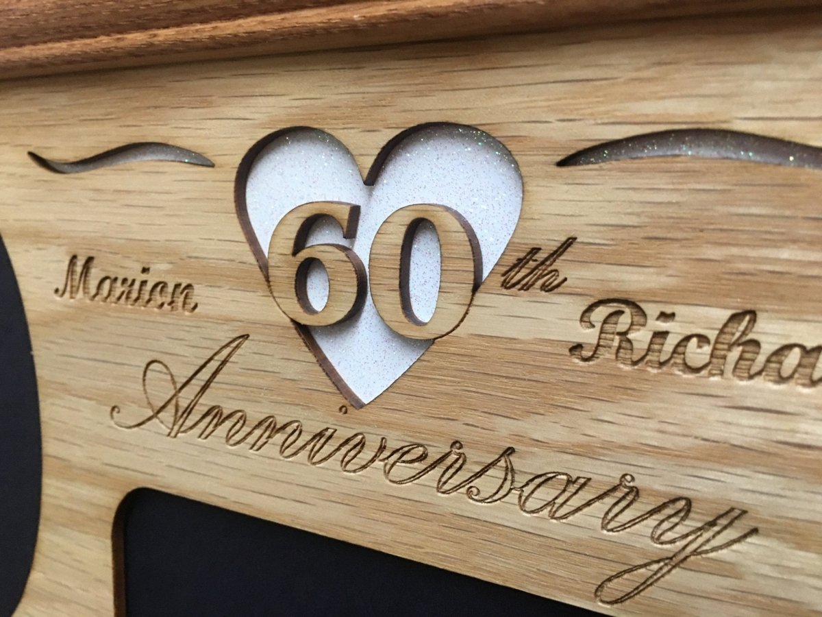 60th Anniversary Picture Frame