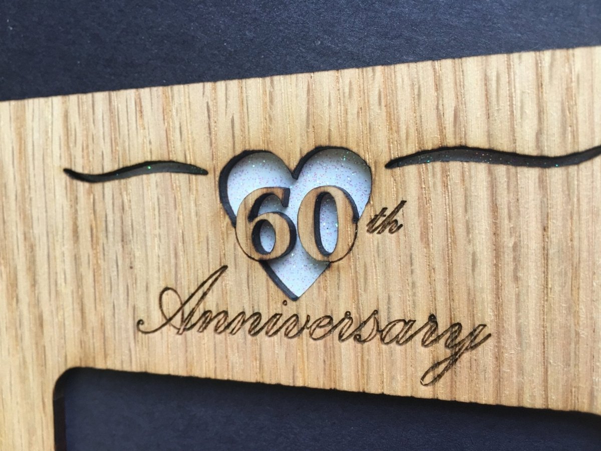 60th Anniversary Picture Frame