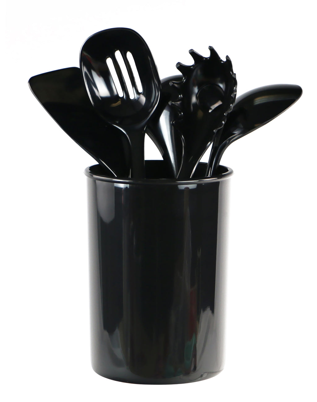 6pc Utensil Set, Black
