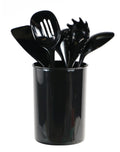 6pc Utensil Set, Black