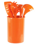 6pc Utensil Set, Orange