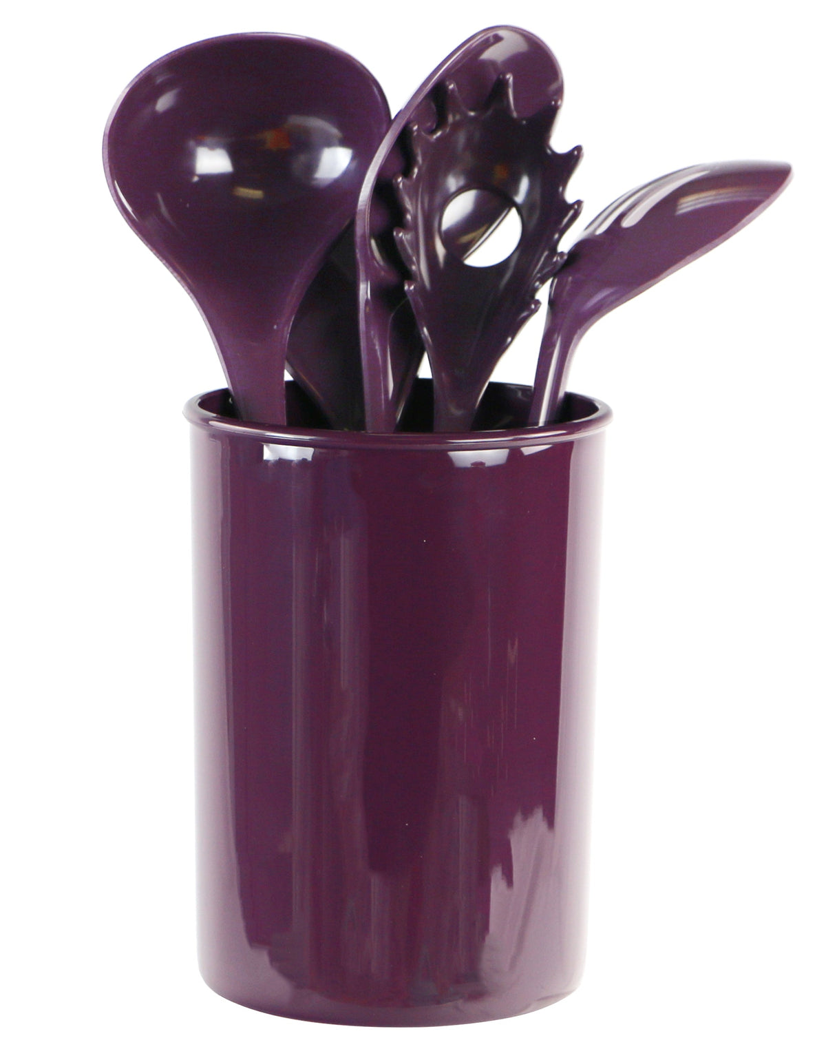 6pc Utensil Set, Plum