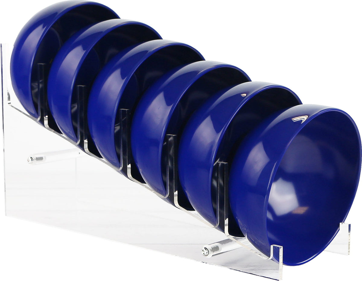 6pc Melamine Bowl Set, Indigo