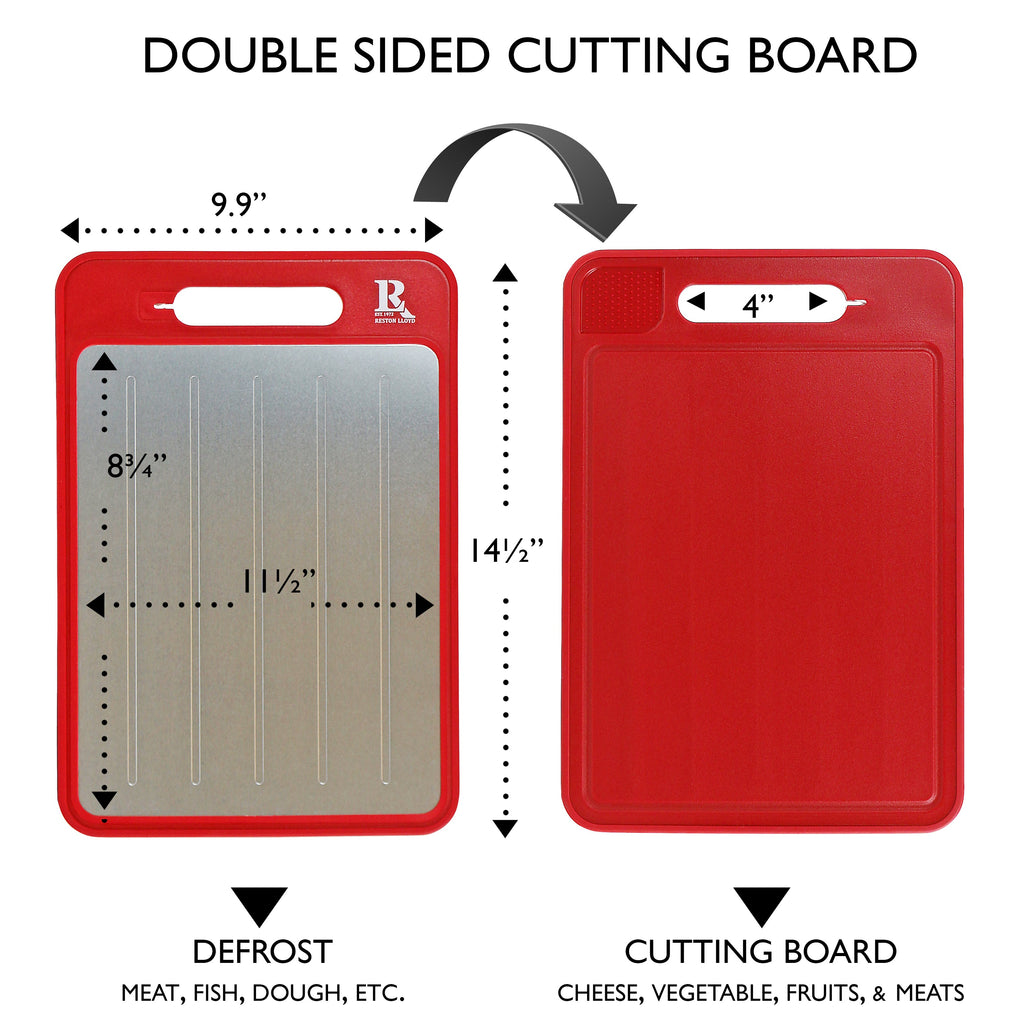 Cutting Board/Defroster, & More, Red