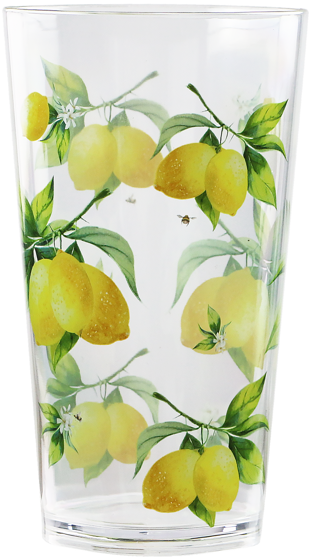 Fresh Lemons, Acrylic Drinkware, 19oz Ice Tea Glass, Set of 6