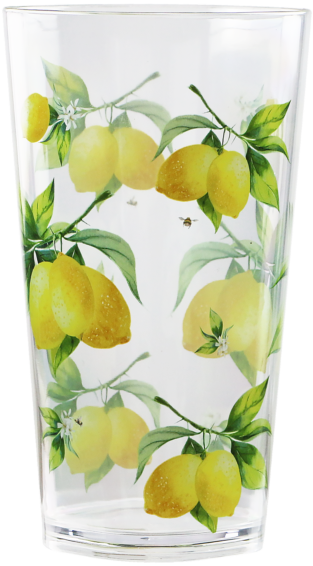 Fresh Lemons, Acrylic Drinkware, 19oz Ice Tea Glass, Set of 6