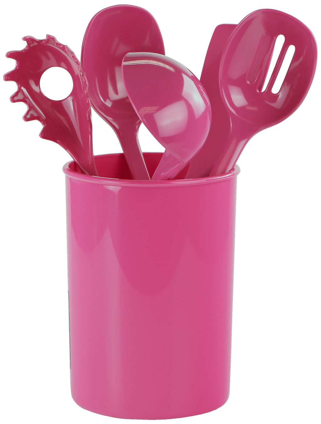 6pc Utensil Set, Magenta