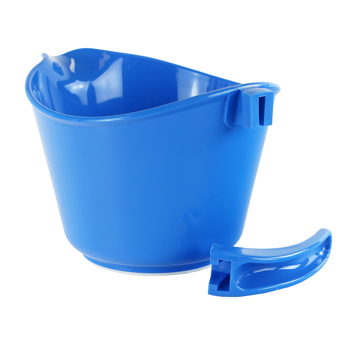 Reston Lloyd Melamine Batter Bowl with Pour Spout and Detachable Handle, Azure