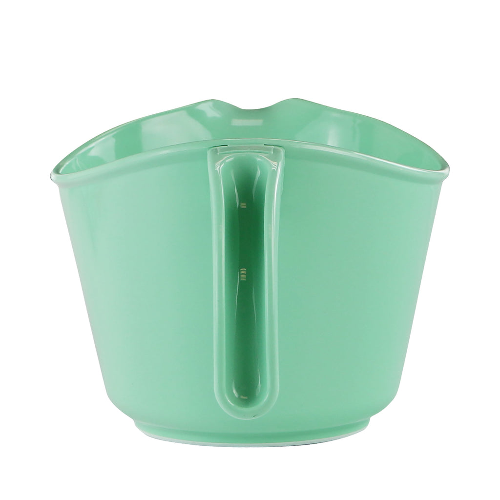 Reston Lloyd Melamine Batter Bowl with Pour Spout and Detachable Handle, Seafoam