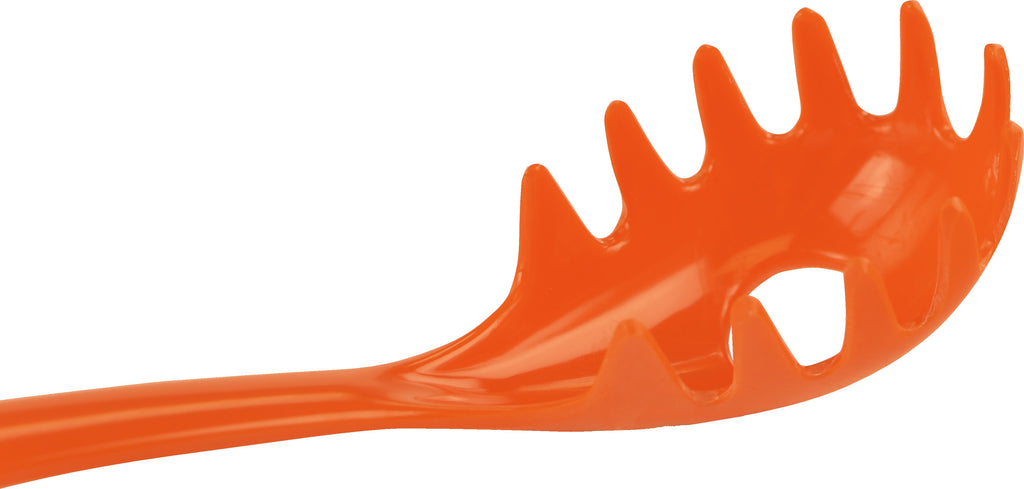 Melamine Spaghetti Fork, Orange