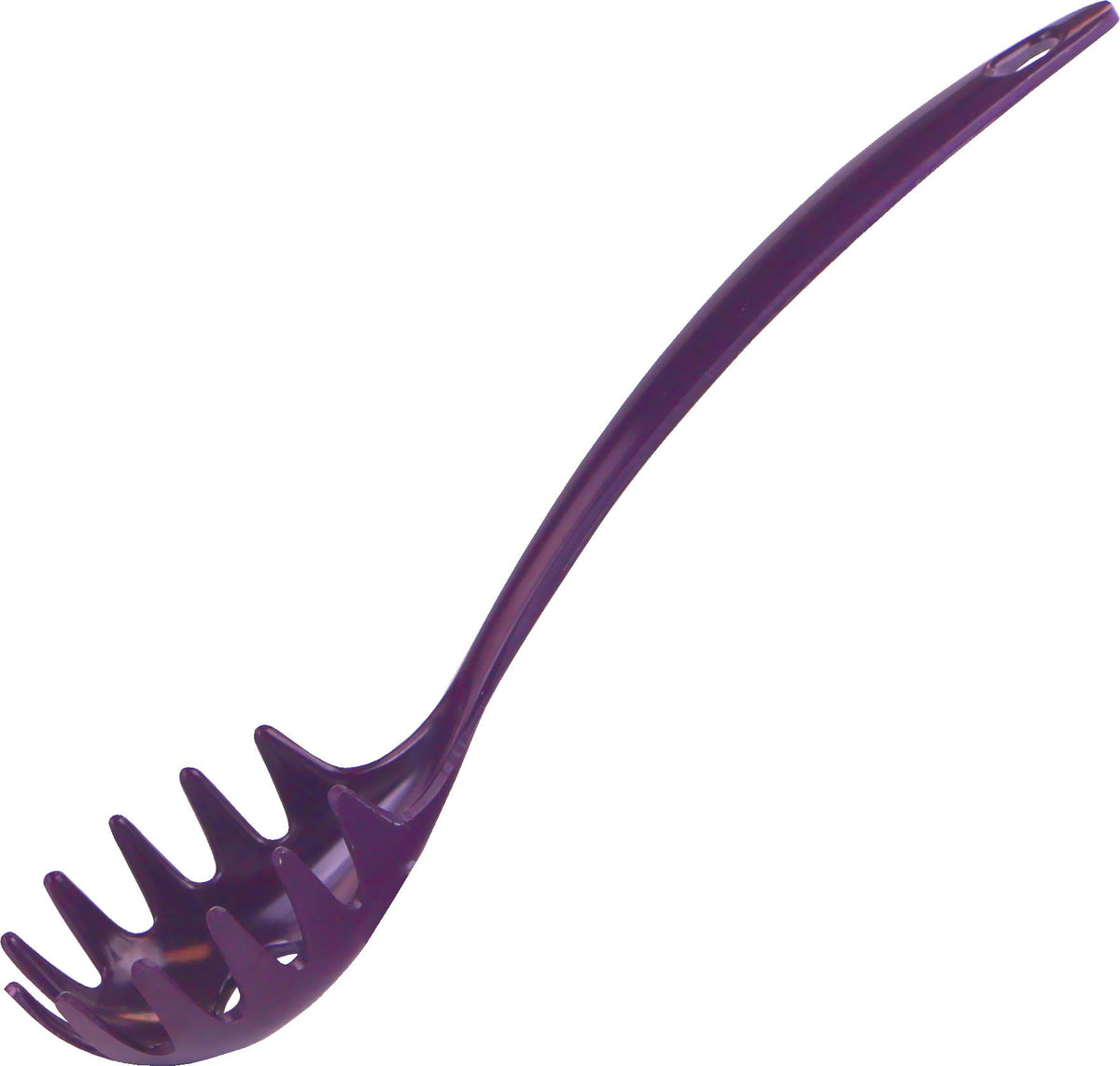 Melamine Spaghetti Fork, Plum