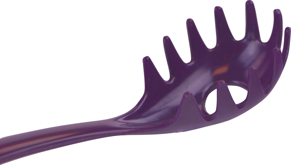 Melamine Spaghetti Fork, Plum