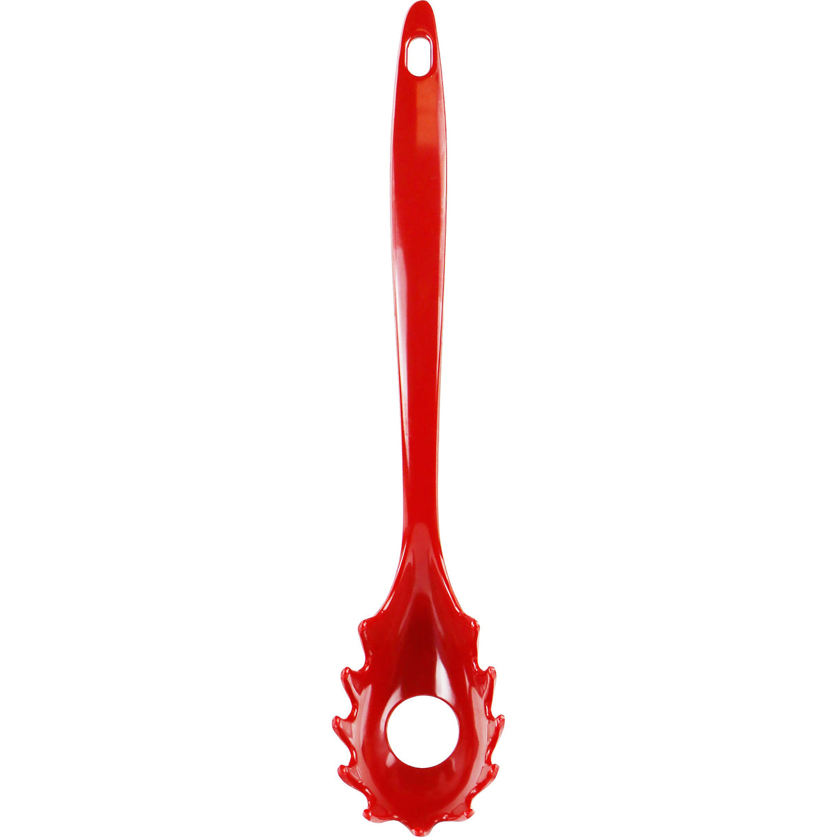 Melamine Spaghetti Fork, Red