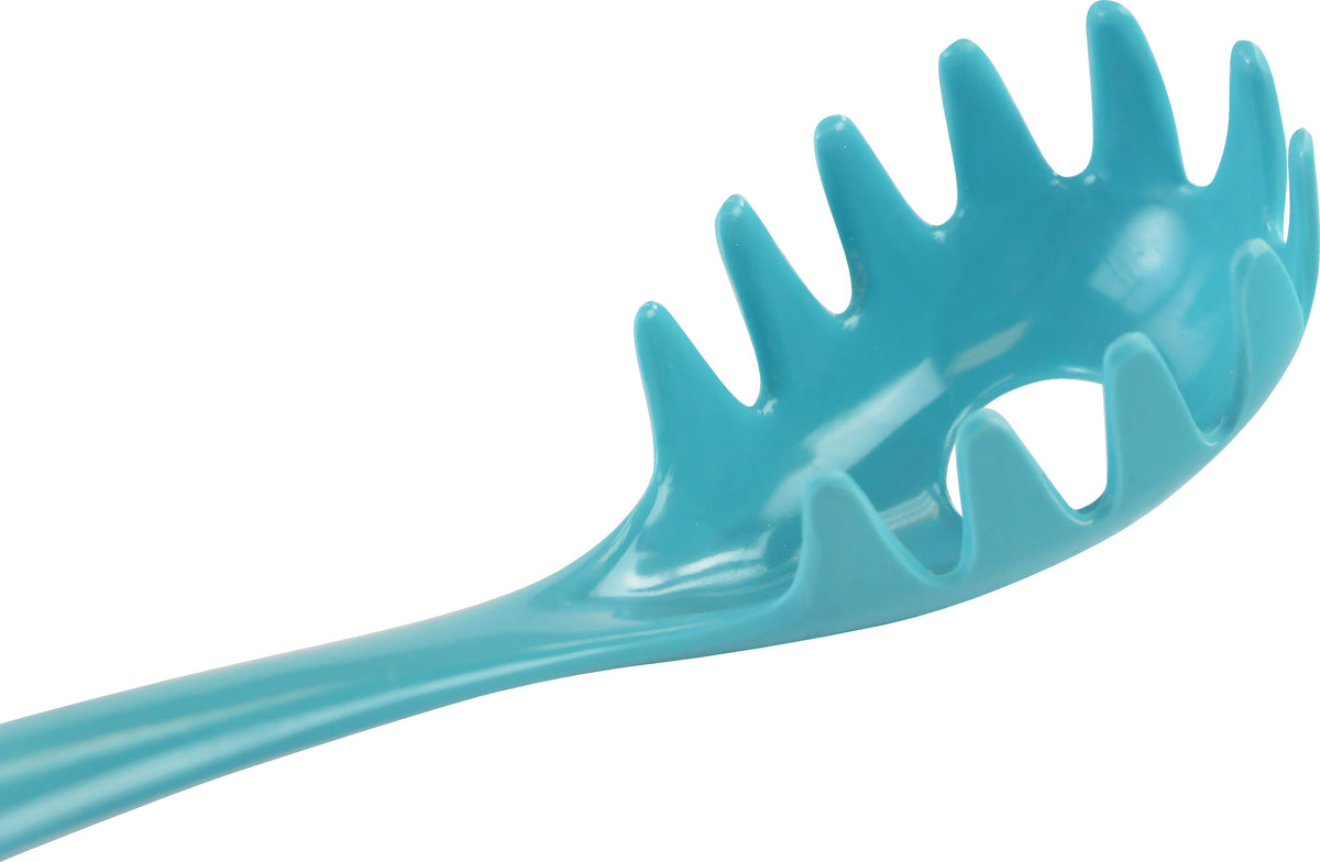 Melamine Spaghetti Fork, Turquoise