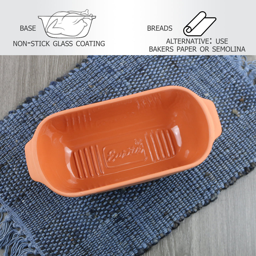 Eurita Clay Loaf Pan, 2 Quarts
