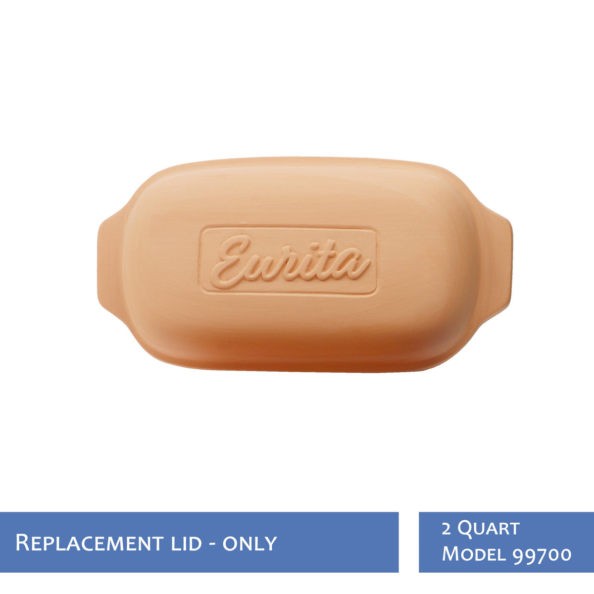 Eurita Clay Loaf Pan - Lid Only
