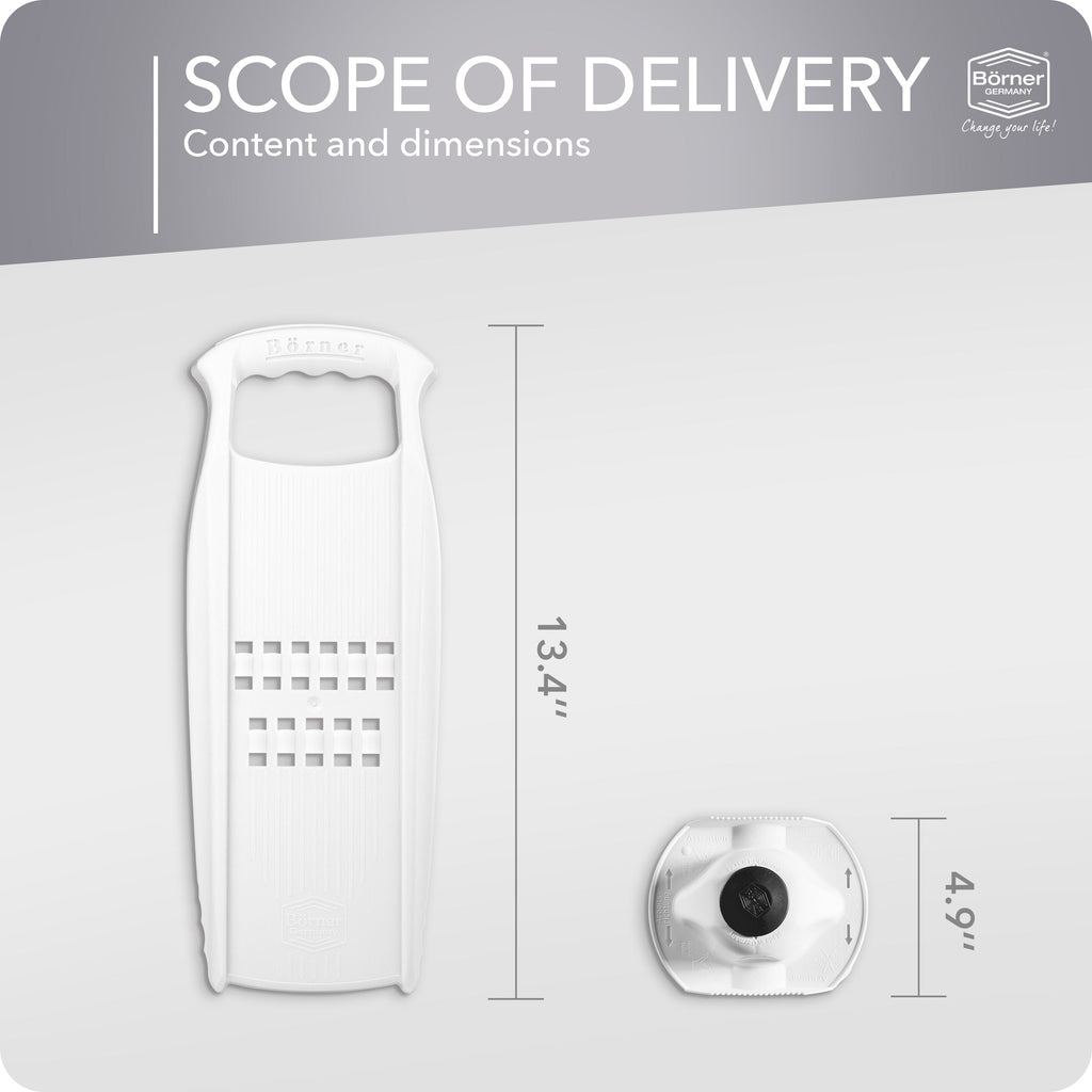 Börner Germany, Rosti Power Series with Food Safety Holder
