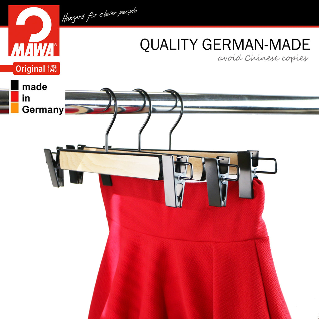 Bi-Color Classic/45 with Pant Bar ClipsHanger, Black Hook