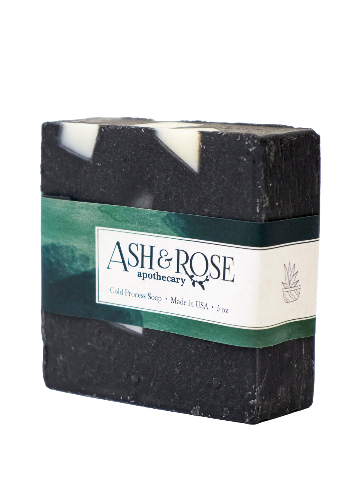 Charcoal & Aloe Soap Scrub Bar