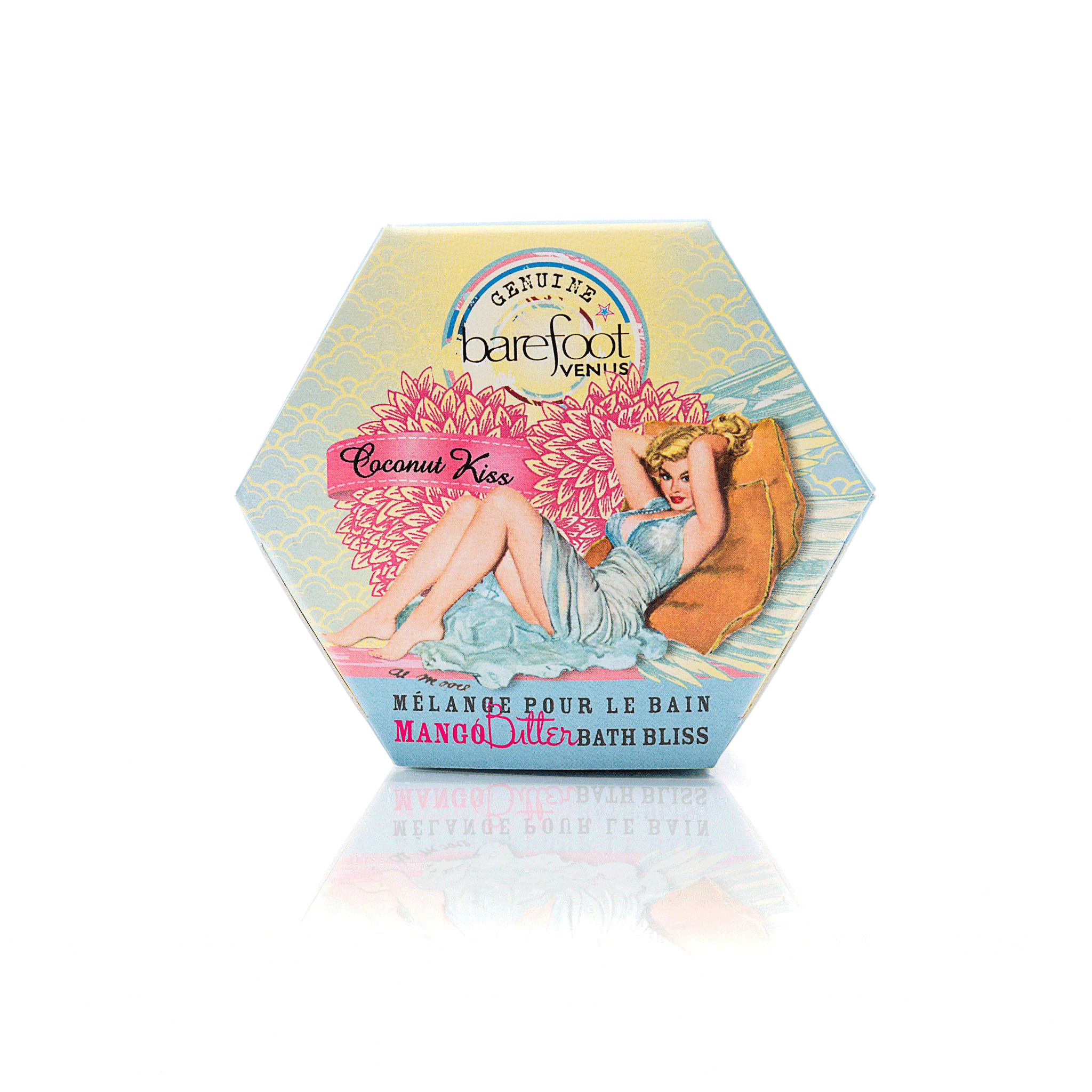 Coconut Kiss Mini Bath Soak – Mango Butter | Tropical Coconut | 90g