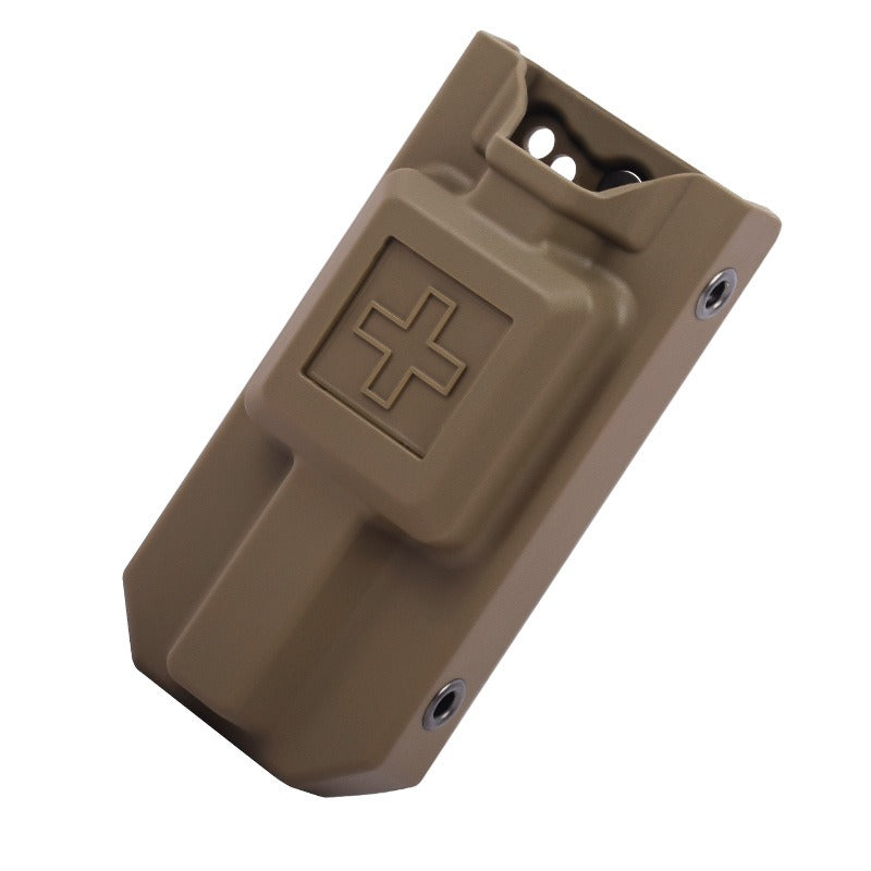 Outdoor Tactical Medical Box EMT Tourniquet Storage Box Nylon Multi-Function Molle Quick Pull Box