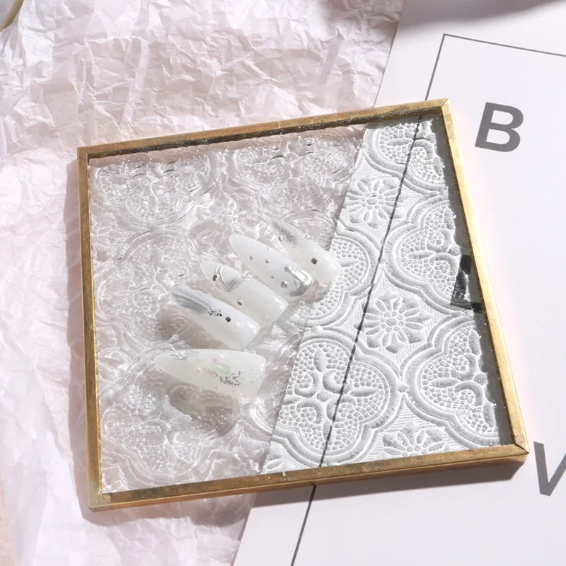TSZS Japanese Nail Art Decoration Accessories For Manicure Photo Props Tools INS Acrylic Display Board Sleeves For Nail Photo