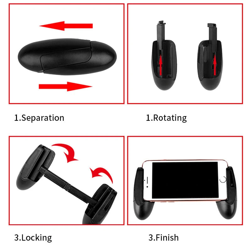 Mini Gamepad Pubg Mobile Controller Metal Pubg Trigger Button Gaming Joystick for Phone l1r1 for iPhone X Fire Button Aim Key