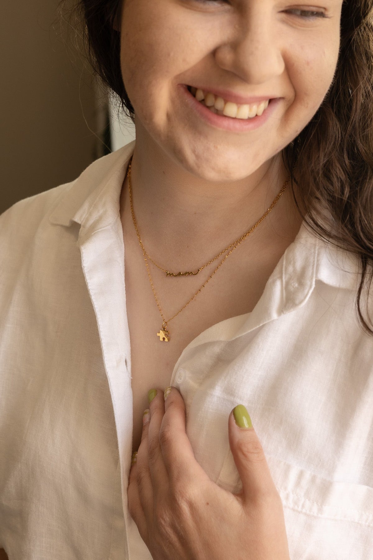 Puzzle Piece Necklace