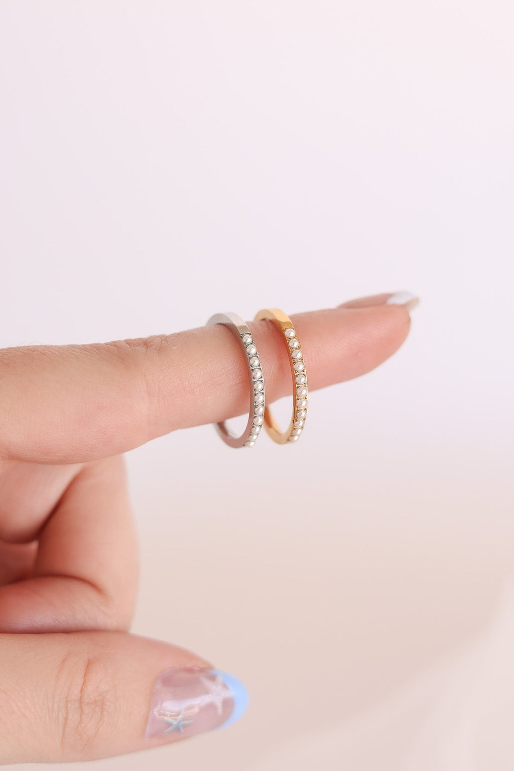 Pearl Stacking Ring