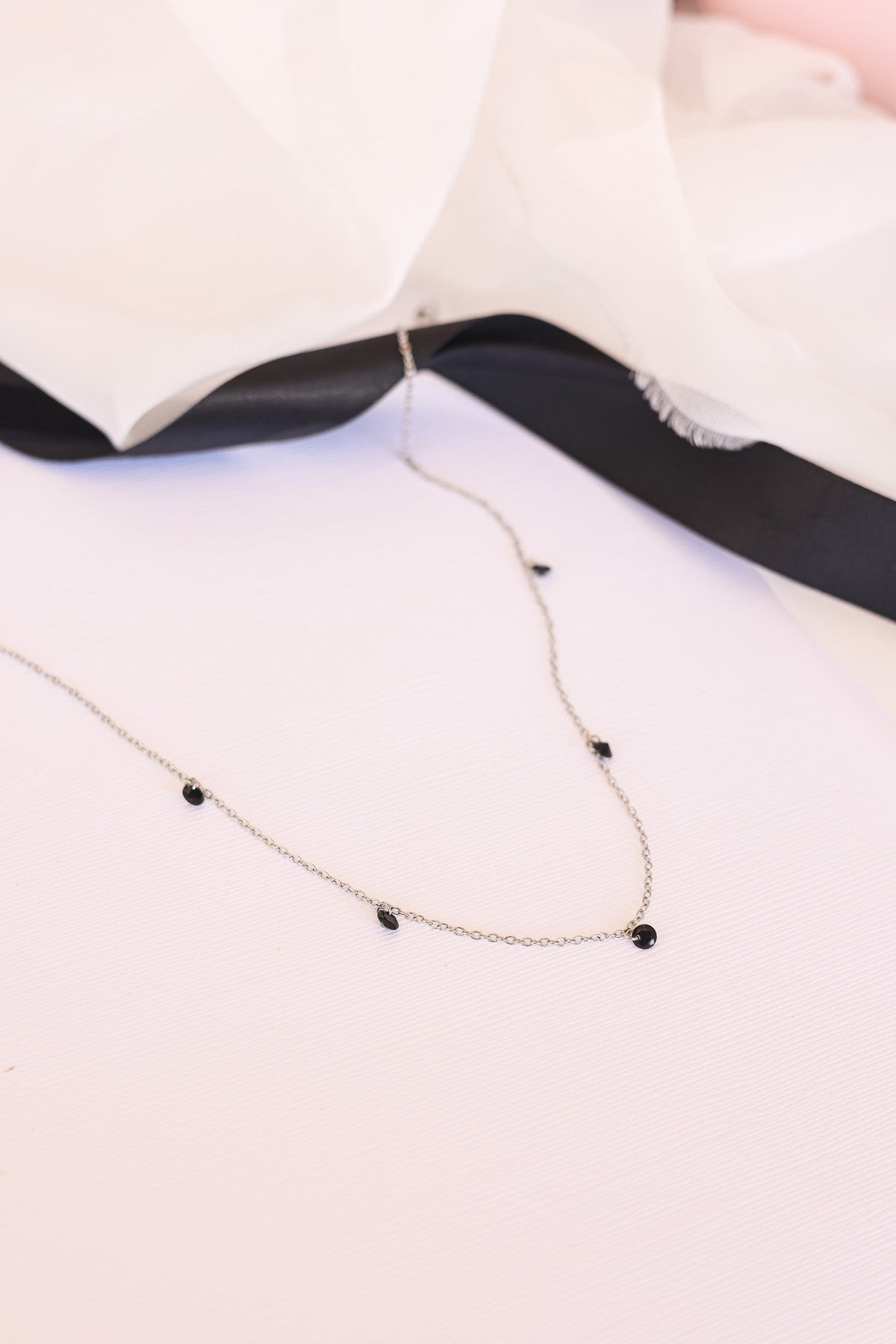 Madison Necklace in Black