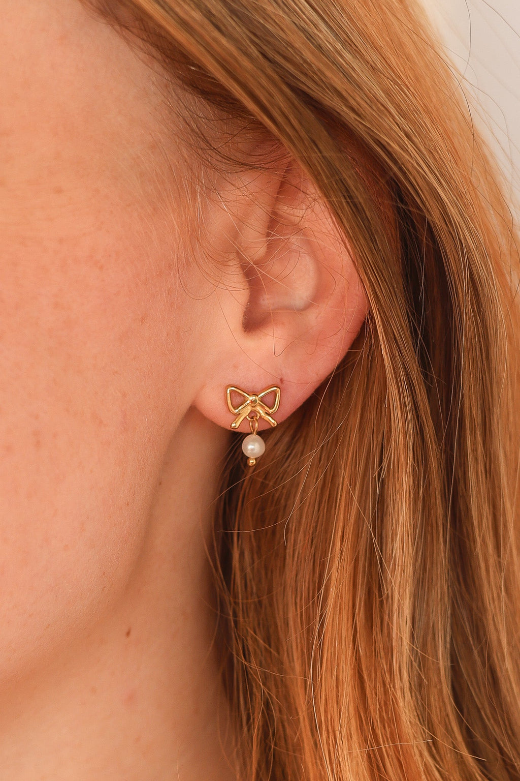 Jane Bow Earring