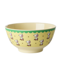 Medium Bowl - Yellow - Snoopy Print -