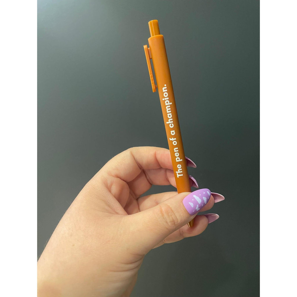 Mastermind Pen Set 🏆 | Gel Click Pen Gift Set | 3 Pens in Caramel