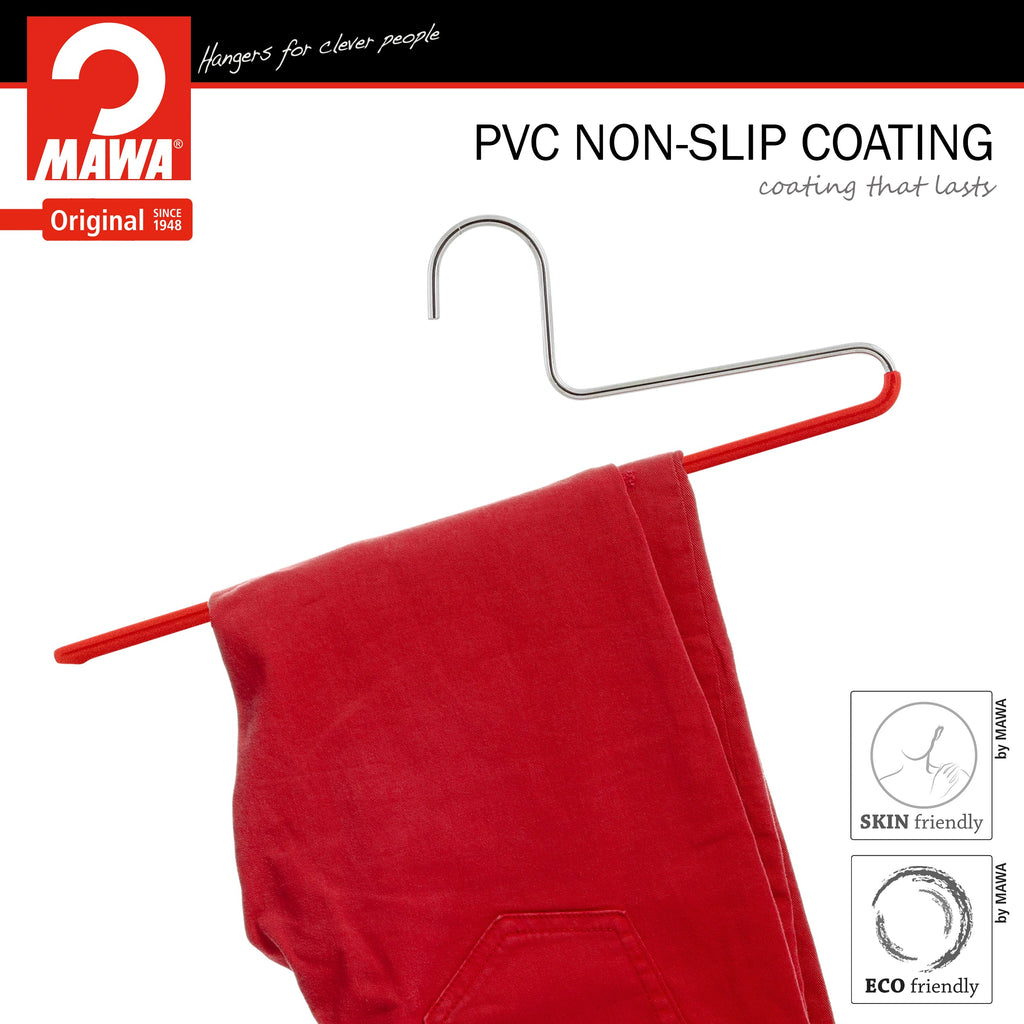 Trouser Hanger, KH-1, Single Rod, New Red